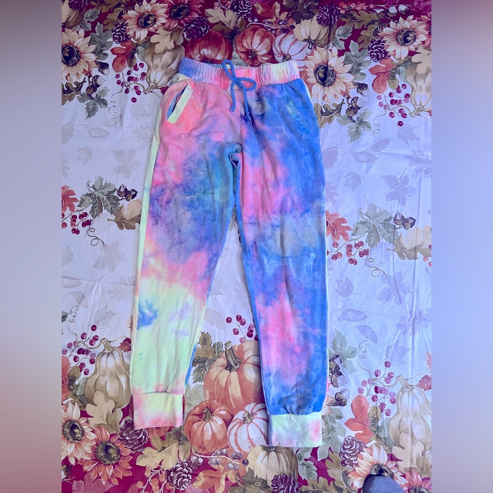 GIRLS TYE DYE JOGGERS